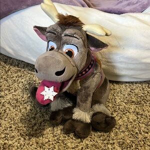 Disney Store Sven with Snowflake plush frozen